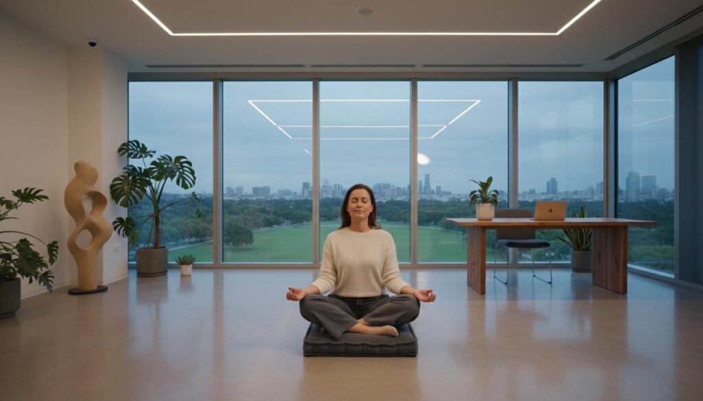 Mindfulness para ansiedade no trabalho: técnicas eficazes para aliviar o estresse agora Mindfulness para ansiedade no trabalho: técnicas eficazes para aliviar o estresse agora