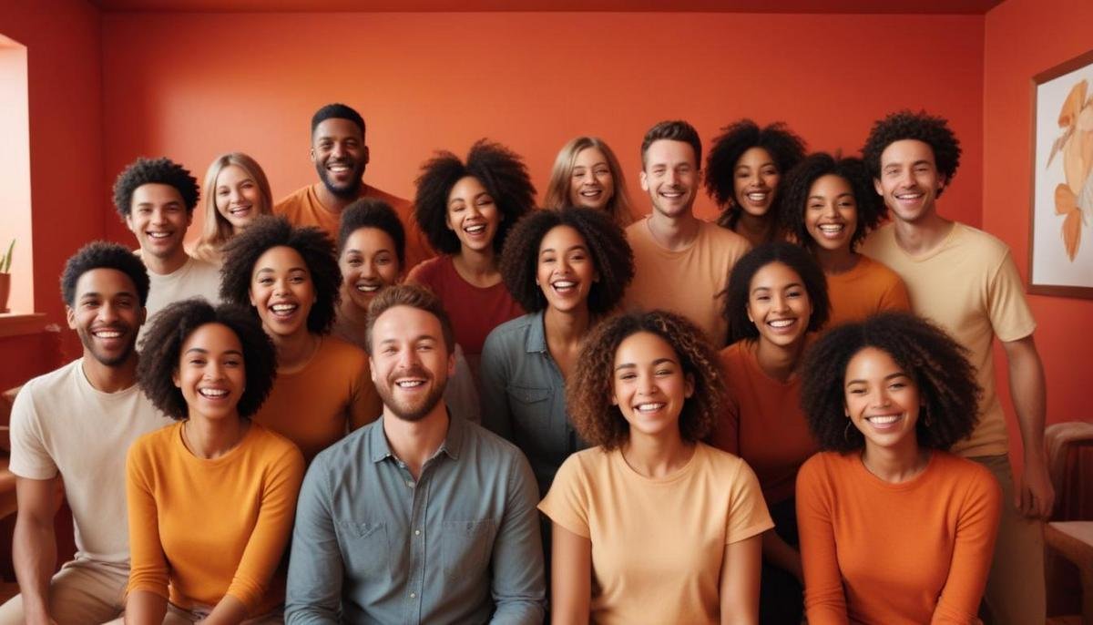 Cores quentes no design de interiores