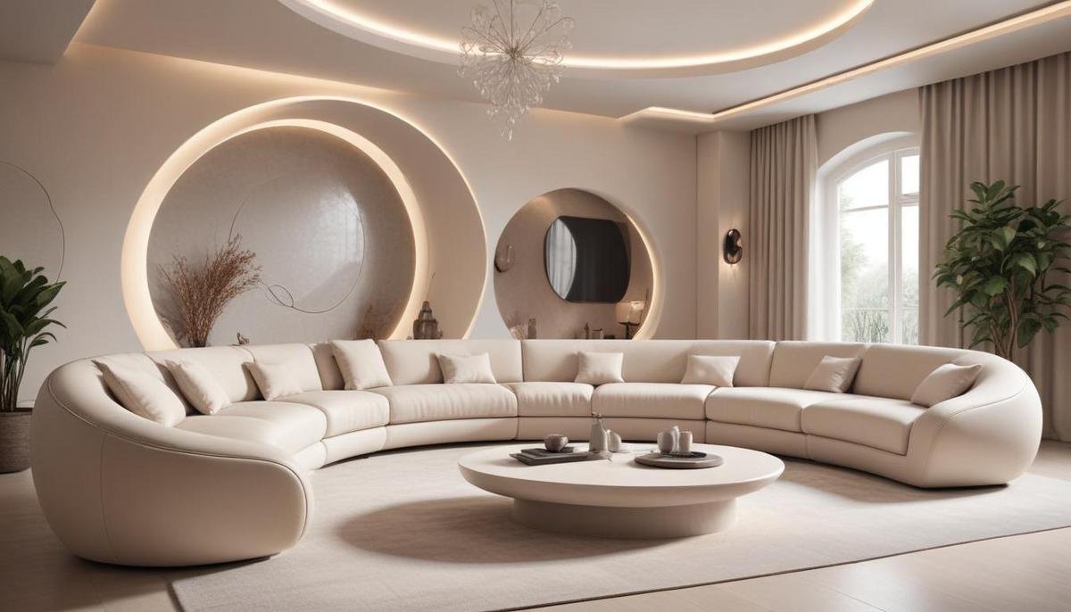 O que define o sofá curvo 2026 O que define o sofá curvo 2026