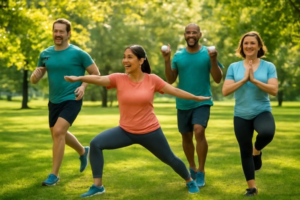 Fitness adulto: segredos para corpo forte e energia após os 40