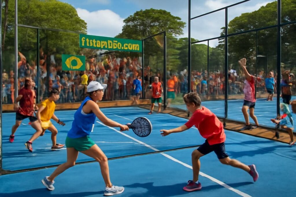Padel crescimento: o boom que explode no Brasil e futuro promissor