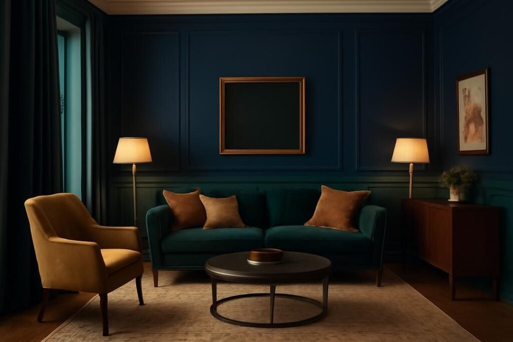 Cores profundas: descubra como transformar ambientes com tons intensos e elegantes
