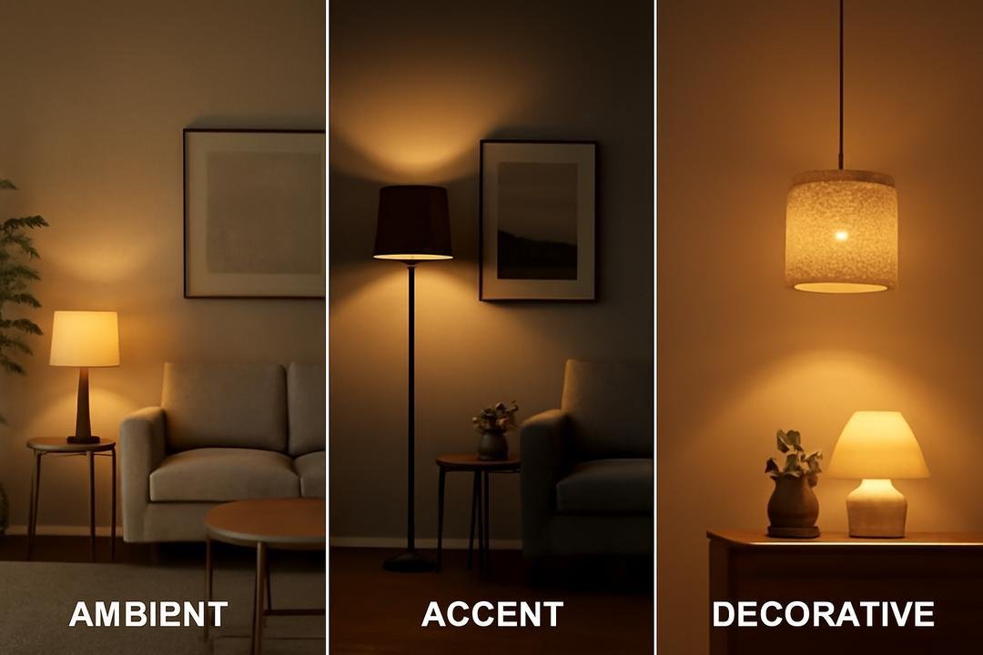 Como escolher a iluminação ideal para cada ambiente