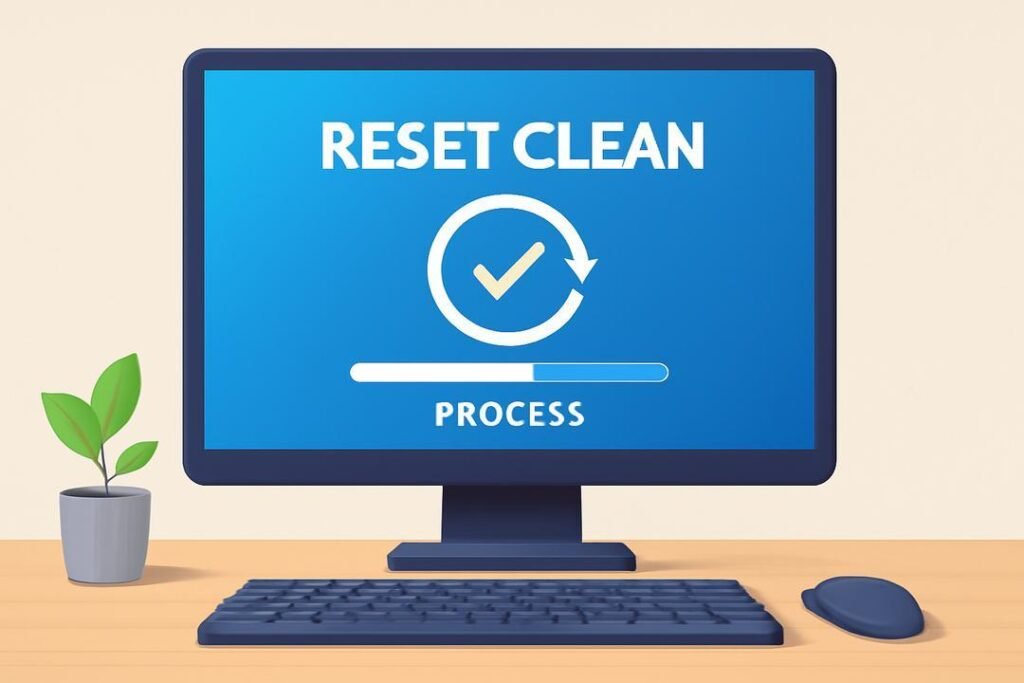 Reset clean: descubra como restaurar e otimizar seu sistema de forma eficaz